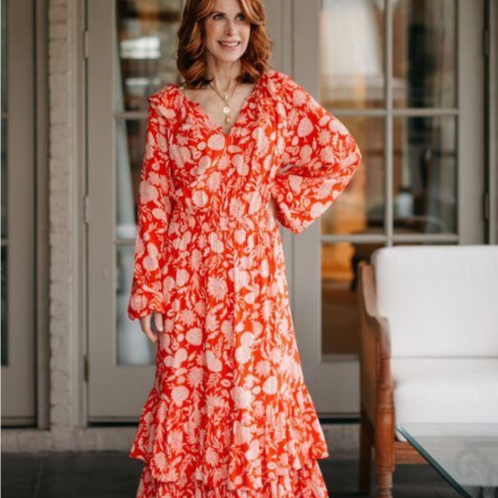 Universal Threads Shift Midi Prairie Dress